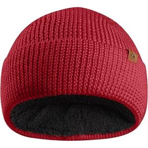 DANISH ENDURANCE Berretto Beanie in Lana Merino e Fodera Pile, Cappello in Maglia, Taglia Unica per Ragazzi e Ragazze, Beanie Invernale, Unisex,