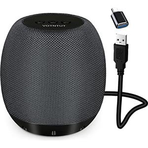 YYV Altoparlante per Computer, Mini USB Altoparlante PC, Wired Casse PC con Audio Stereo e Bassamento Avanzato per Desktop/Laptop, con Bassi Ricchi, Volume Alto, Controllo Diretto del Volume