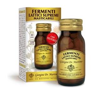 Giorgini Dr. Martino Servis Giorgini Fermenti Lattici Supremi Masticabili 100 Pastiglie
