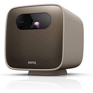 BenQ GS2 Mini Videoproiettore Portatile per Proiezioni all'aperto, Protezione IPX2 a Schizzi e Gocce, Google Cast e Airplay, Altoparlante Bluetooth, WiFi, app Smart TV, HDMI, USB-C