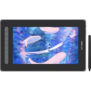 XP-PEN Artist 12 (2a generazione) Tavoletta grafica con schermo completamente laminato, 125% sRGB, penna digitale con X3 Smart Chip, compatibile con Android Chrombook Linux (Nero)