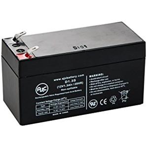 Electron Batteria al Piombo 12V - 1,3Ah AGM Adatto per: Piccoli ups, Luci d'emergenza, Impianti d'allarme
