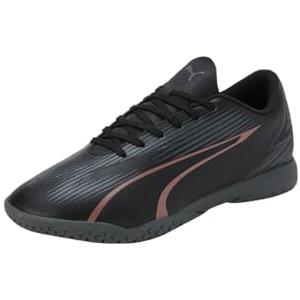 Puma Unisex Adults Ultra Play It Soccer Shoes, Puma Black-Copper Rose, 46 EU
