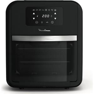 Moulinex Friggitrice ad Aria Calda, Fornetto Elettrico, 11 Litri, Easy Fry Oven & Grill,2000W, Friggitrice Senza Olio, 9 Funzioni, 8 Programmi Automatici,Capacità 6 Persone, 7 Accessori Inclusi AL5018