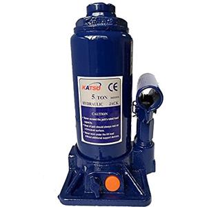 KATSU Tools KATSU Cric Idraulico a Bottiglia 5 Tonnellate Martinetto Idraulico Jack Bottiglia per Veicoli Piccoli o Grandi 161115A
