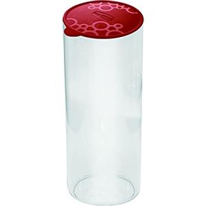 GIO'STYLE Contenitore Alimentare per Dispensa Tondo XL | Rosso | 2,2L | Made in Italy | Coperchio Ermetico | Linea Con.Tengo