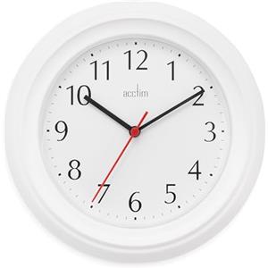 ACCTIM Wycombe Wall Clock Wht 21412