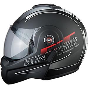 Bhr Casco Moto Flip-Up BHR 807 REVERSE COOL Nero