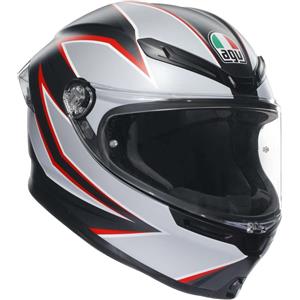 Agv Casco Moto Integrale Touring Agv K6 S FLASH Opaco Nero Grigi