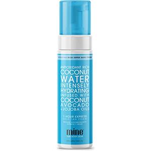 MineTan Coconut Water - Mousse Autoabbronzante, Abbronzatura ricca e scura e una pelle idratata 200ml