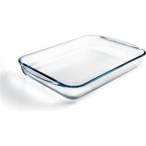 Pyrex Tostapane rettangolare in vetro, 40x27cm