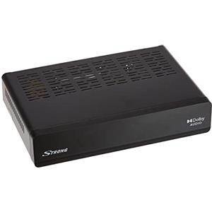 Strong SRT 7006 - Ricevitore satellitare TV HD Free-To-Air (HDTV, DVB-S2, Media Player, USB, HDMI), Nero