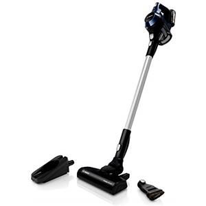 Bosch Unlimited Serie | 6 - Scopa Elettrica Ricaricabile, Aspirapolvere Multifunzione senza Fili e senza Sacco, 18V, Blu