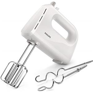 Philips Domestic Appliances Philips Cucina Hr3705/00 Sbattitore Elletrico, Collezione Daily Bianco, 300 W