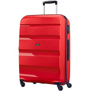 American Tourister BON AIR - Spinner L, Valigia, 75 cm, 91L, Rosso (Magma Red)
