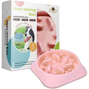 SP SEMPRE + SP SEMPRE+ Ciotola Anti Ingozzamento per Cani, Alimentazione Lenta, Rosa