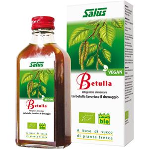 Salus Haus Succo di Betulla Bio 200ml - Favorisce il drenaggio dei liquidi e la funzionalità renale