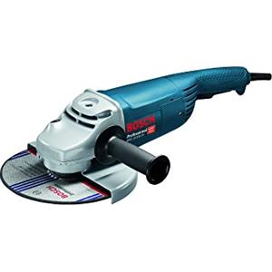 Bosch Professional 0601882M03 Smerigliatrice Angolare GWS 22-230 JH, Impugnatura Supplementare, Cuffia di Protezione, Confezione in Cartone, Ø Disco: 230 mm, 2200 watts, 240 volts, Blu
