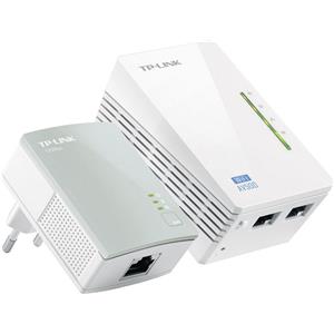 TP-LINK Kit 2 Adattatore di Rete Powerline TP-Link TL-WPA4220KIT 300mbps WiFi AV600