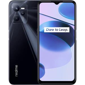 realme C35 4G Smartphone Mobile 4+128，Tripla fotocamera con AI da 50 MP ， Schermo Full FHD da 16,7 cm (6,6'')， Ultra sottile: spessore di soli 8,1 mm， Batteria massiva da 5000 mAh，Glowing Black