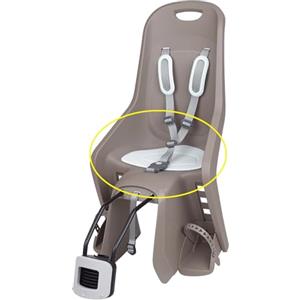 POLISPORT 8407200005 - Cuscino inferiore impermeabile di ricambio per sedia modello BUBBLY MAXI colore grigio