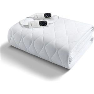 IMETEC - Scaldasonno Adapto Maxi Anallergico Trapuntato Matrimoniale 300 W - Bianco