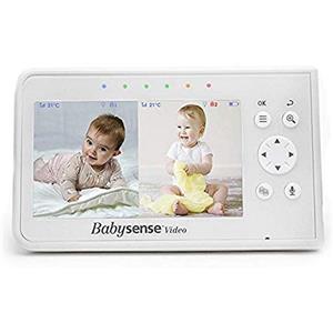 Babysense Unità genitore con schermo diviso per baby monitor video V43 di