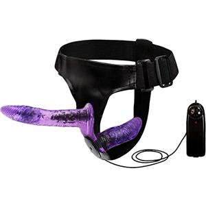 taimowei - Đido Indossabile Coppia Strap-On Cintura Donna Pënë Vîbrátöri Doppia Pènetrazioné Coppia Indossabile Đido Vîbránte Donne Reálisticö Dóppio Testa Vîbrátori Donna Puntó G A/Viola/17.5Cm/Viola/1