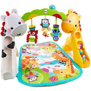 FISHER-PRICE BABY Fisher-Price Newborn-to-Toddler Play Gym, Imballaggio Sostenibile