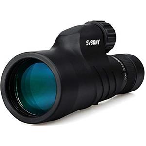 Svbony SV45 Zoom Monocolo 10-30x50,HD Ottica FMC Prisma BAK4, Impermeabile Mini Cannocchiale per Birdwatching