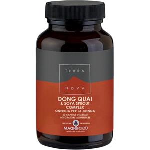 FORLIVE Srl Terranova Sinergia Per la donna Dong Quai & Soya Sprout Complex - Integratore alimentare 50 Capsule Vegetali
