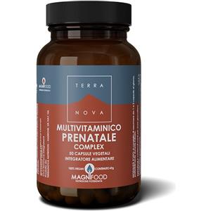 FORLIVE Srl Terranova Complesso Multivitaminico Prenatale 50 Capsule Vegetali, Integratore Alimentare