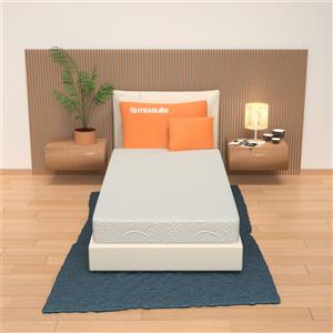 MiaSuite Materasso per Culla e Lettino 80x160 cm - Alto 14 cm, Antisoffoco, Sfoderabile, Traspirante, Anallergico, Dispositivo Medico