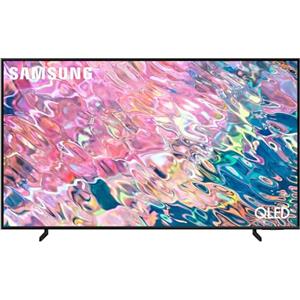 Samsung TV QLED QE43Q60BAUXZT, Smart TV 43 Serie Q60B, QLED 4K UHD, Alexa e Google Assistant integrati, Black, 2022, DVB-T2