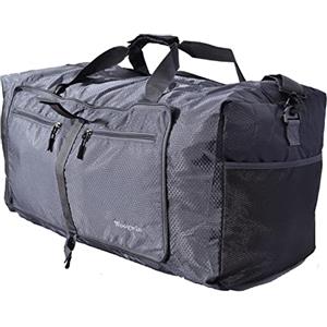 ehsbuy 60L Borsone da Viaggio Grandi Pieghevoli Borsone Palestra Uomo Donne Borsa da Leggero e Impermeabile Borsoni Weekend Notturno per Campeggio Bagagli Sport Vacanza