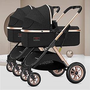 MEHWSUR Passeggino doppio gemellare dalla nascita fino a 15 kg for gemelli e fratelli, passeggino gemellare passeggino gemellare pieghevole passeggino gemellare carrozzina staccabile passeggino doppio neonato