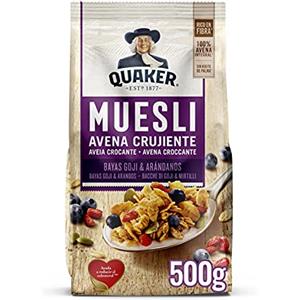 Quaker Muesli Bacche di Goji e Mirtili, 350g