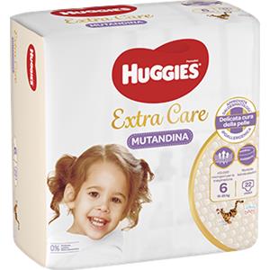 KIMBERLY CLARK ITALIA Extra Care Mutandina Taglia 6 Huggies® 22 Pezzi