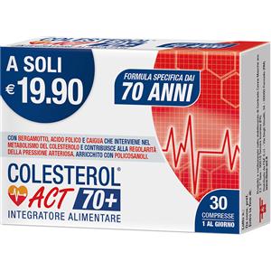 F&F Srl COLESTEROL ACT 70+ 30 Compresse