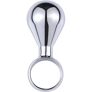 QIJIHE Mini Taglie Spine Anali Piccolo Filo Mini Bulb Plug Anale con Pull Ring In Acciaio Inox Plug Anale Set per Uomini e Donne Butt plug Principiante (Lampadina)