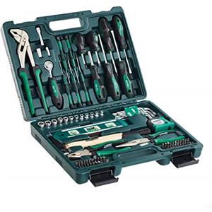 Mannesmann Brüder Mannesmann M29084 - Cassetta degli attrezzi con 87 pezzi