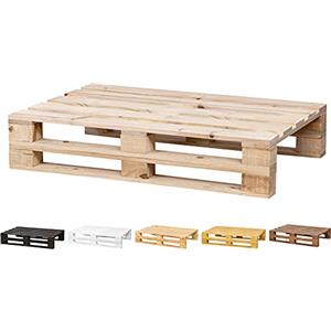 Panca di pallet levigata e piallata