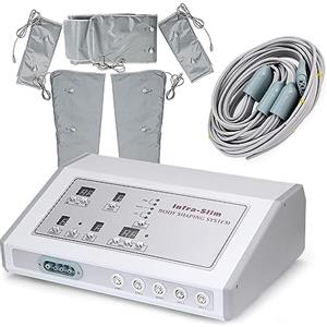 panfudongk Massaggiatore massaggiatore pressione aria dimagrante spa macchina | pressoterapia contorno corpo perdita di peso | 400 W 90 min., 7 livelli di intensità