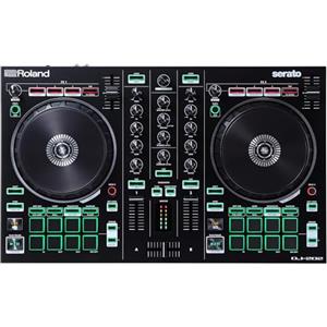 Roland DJ-202 DJ Controller, controller a due canali e quattro deck per Serato DJ Lite - L'eredità delle Drum Machine Roland in un DJ Controller