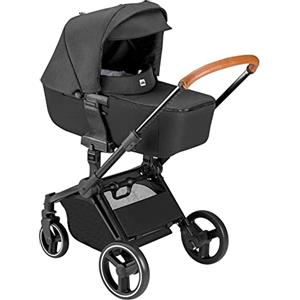 CAM Il Mondo del Bambino - art.914/T931 - Sistema Modulare Next Evo - carrozzina, passeggino, seggiolino auto e borsa - made in Italy - perfetto da 0 a 48 mesi - ANTRACITE