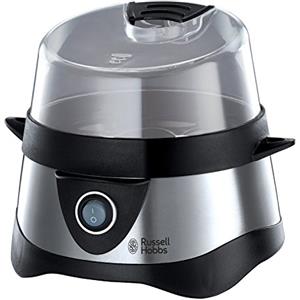 Russell Hobbs Cuoci Uova, 7 uova sode, 3 uova al vapore, Pulizia Facile, Misurino incluso, 365 W, 14048-56