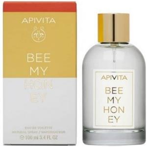 Apivita Bee My Honey Eau de Toilette 100 ml - Fragranza Fresca e Vivace con Note di Mandarino e Miele
