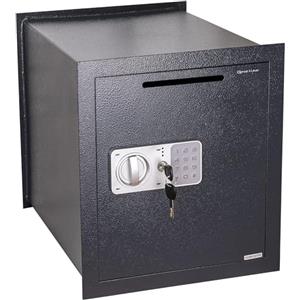 Genie Hand | Cassaforte Elettronica a Muro Cassetta di Sicurezza Grande con Codice a Combinazione e Chiave con Serratura B-Class e Sistema Anti Bounce Casseforti per Soldi