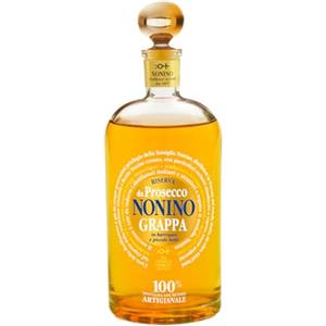 Nonino Distillerie Nonino, Grappa Monovitigno Prosecco Riserva 41, Morbida e floreale con note di mandorla e mela verde - Bottiglia in vetro da 700 ml