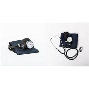 Pic Solution Sfigmomanometro Aneroide ClassicMED & Pic Solution Misuratore di Pressione Aneroide con Stetoscopio per Uso Professionale ClassicStethoMED